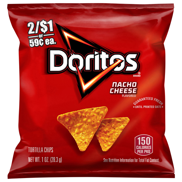 Doritos Nacho Cheese Tortilla Chips