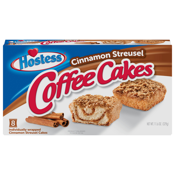 Save on Hostess Coffee Cakes Cinnamon Streusel 8 ct Order Online