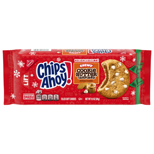 Nabisco Chips Ahoy! Holiday Edition Chewy Cookie Butter-Inspired Cookies