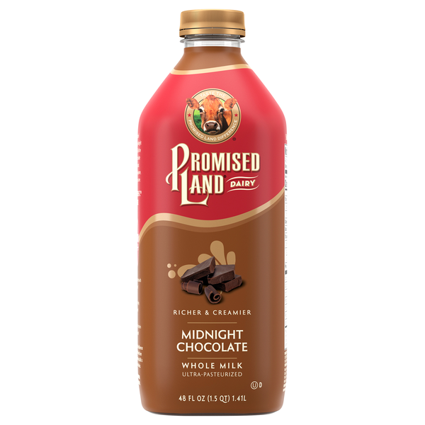 Promised Land Dairy Midnight Chocolate Whole Milk