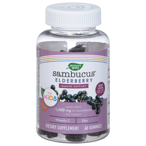 Save on Nature's Way Sambucus Immune Support Elderberry Gummies for Kids Order Online Delivery