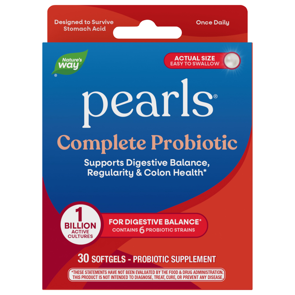Nature's Way Pearls Complete Digestive Health Softgels