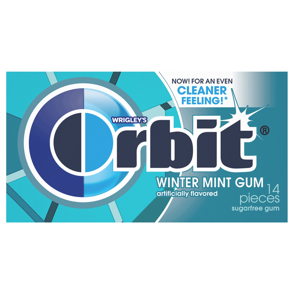 Orbit Sugar Free Gum Winter Mint
