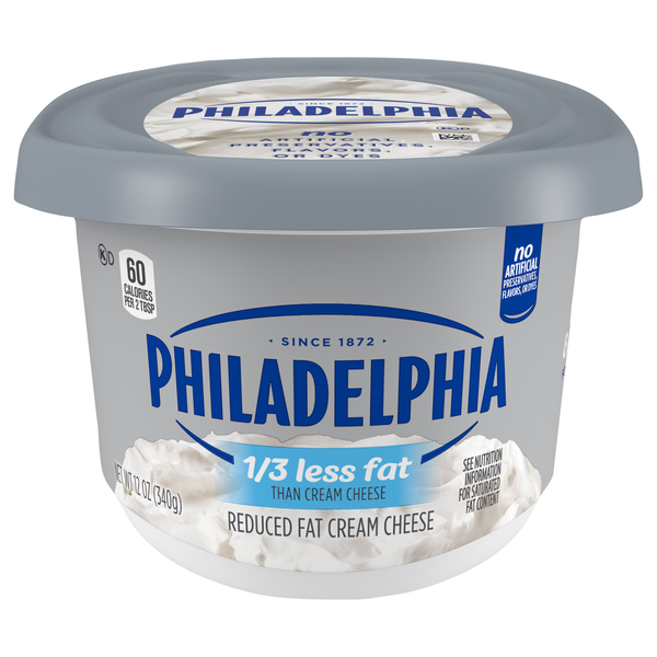 Philadelphia Reduced Fat Original Cream Cheese Spread