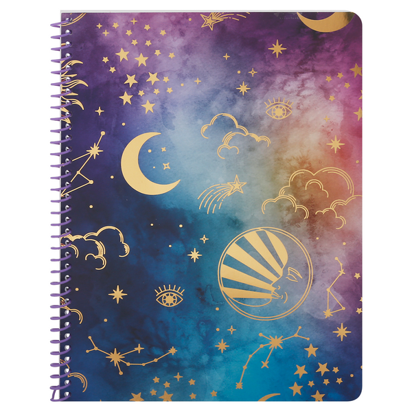 Top Flight 1 Subject Notebook Cosmic