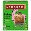LARABAR Kids Bakes Gluten Free Chocolate Chip Cookie Bars - 6 ct