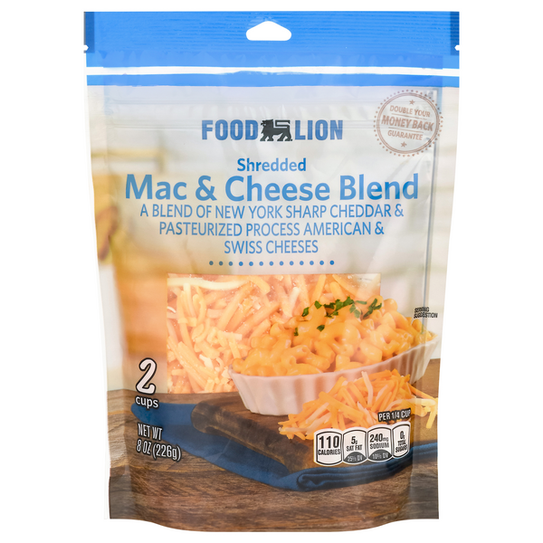 More Packaged Cheese Blends Order Online & Save Food Lion