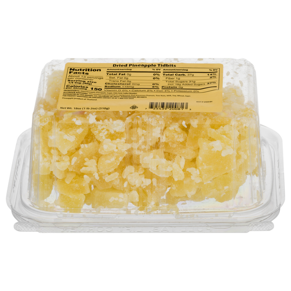 Taste of Inspirations Dried Fruit Pineapple Tidbits