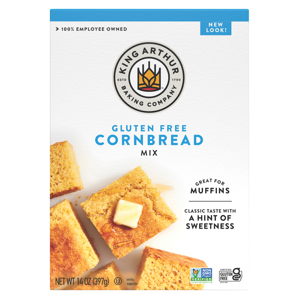 King Arthur Gluten Free Cornbread + Muffin Mix