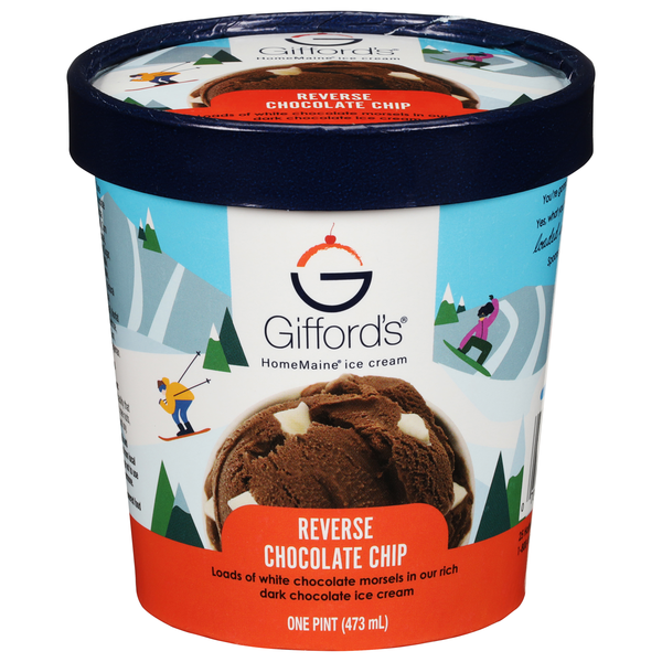 Gifford's Reverse Chocolate Chip HomeMaine Ice Cream