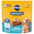 PEDIGREE DENTASTIX Real Chicken Treats for Large Dogs - 40 ct