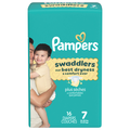 Pampers Swaddlers Size 7 Baby Diapers 41+ lb