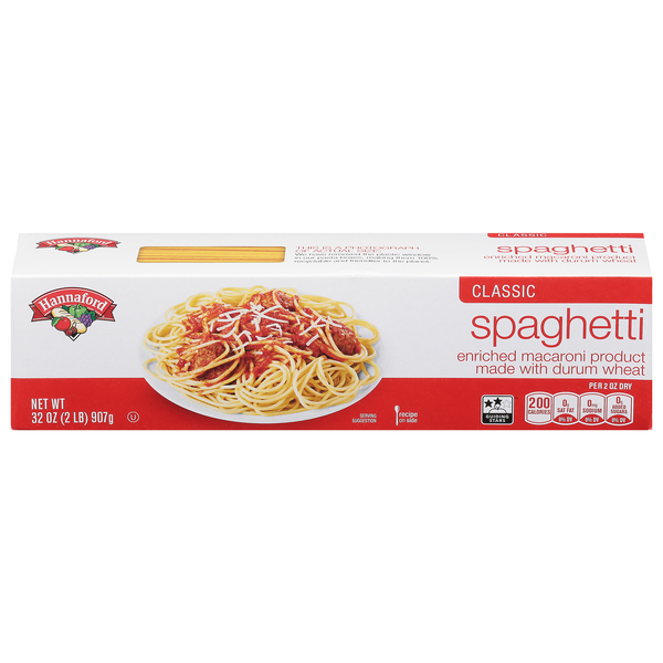 Hannaford Classic Spaghetti Pasta