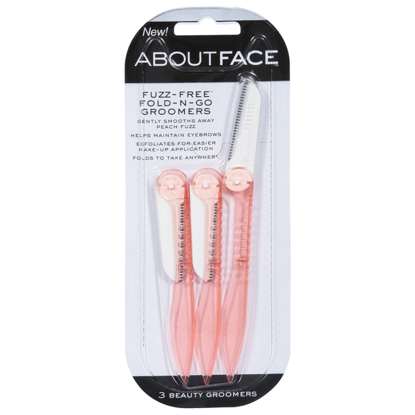 AboutFace Fuzz-Free Compact Facial Razors