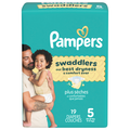Pampers Swaddlers Size 5 Baby Diapers 20-37 lb