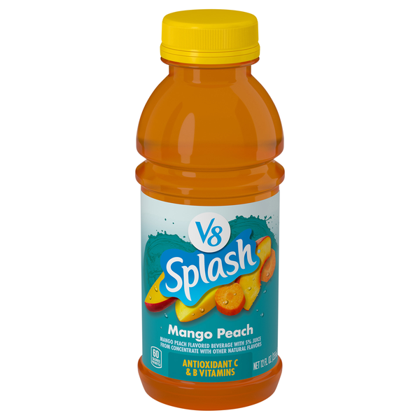 Save on V8 Splash Mango Peach Flavored Juice Beverage Order Online