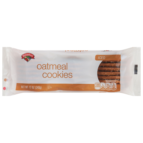 Hannaford Iced Oatmeal Cookies