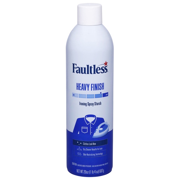 Save on Faultless Heavy Finish Ironing Spray Starch Order