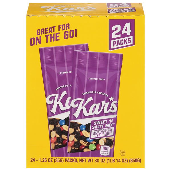 Kar's Sweet 'N Salty Trail Mix - 24 ct