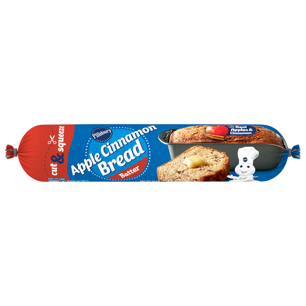 Save on Pillsbury Cut & Squeeze Apple Cinnamon Bread Batter Order