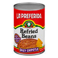 La Preferida Refried Beans with Spicy Chipotle