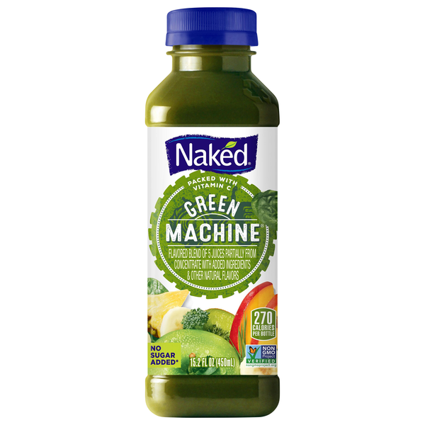 Naked No Added Sugar Green Machine Boosted Smoothie