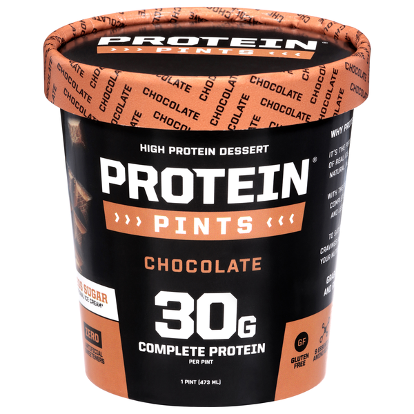 Protein Pints Chocolate High Protein Dessert Frozen