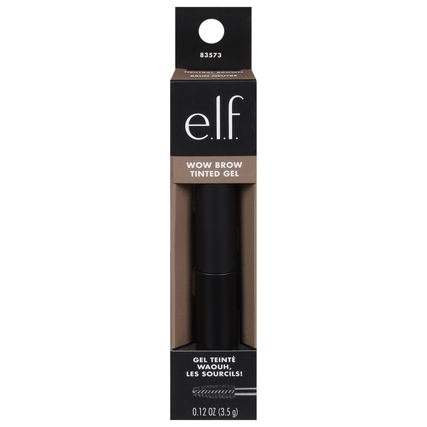 e.l.f. Wow Tinted Brow Gel Neutral Brown 83573