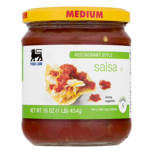 Food Lion Medium Restaurant Style Salsa