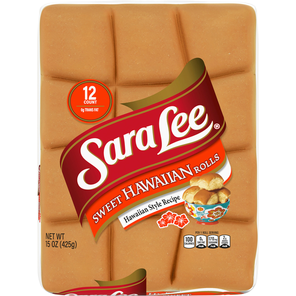 Sara Lee Sweet Hawaiian Dinner Rolls - 12 ct