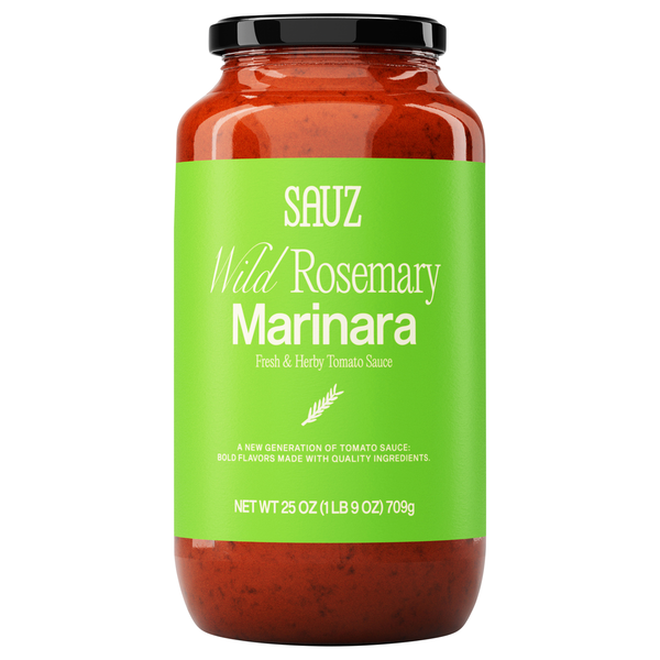 Sauz Wild Rosemary Marinara Fresh & Herby Tomato Pasta Sauce