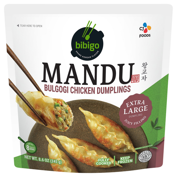 Save on Bibigo Mandu Bulgogi Chicken Dumplings Frozen Order Online