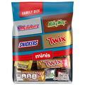 Mars Wrigley Assorted Mini Chocolate Candy Bars Family Size