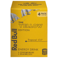 Red Bull The Yellow Edition Tropical Energy Drink - 4 pk
