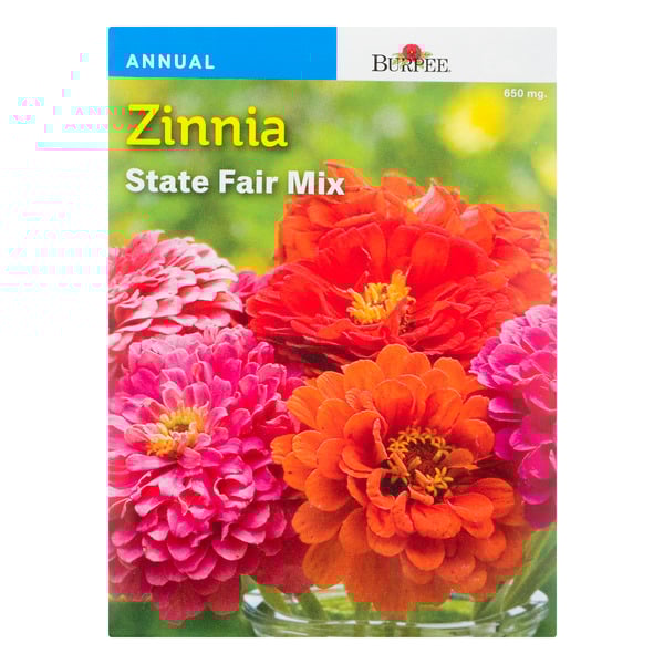Burpee Annual Zinnia State Fair Mix