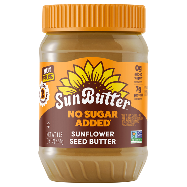 SunButter No Sugar Added Sunflower Butter