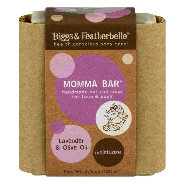 Biggs & Featherbelle Momma Bar Lavender & Olive Oil Moisture Soap