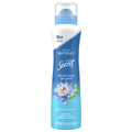 Secret Waterlily + Argan Oil Antiperspirant Deodorant Weightless Dry Spray