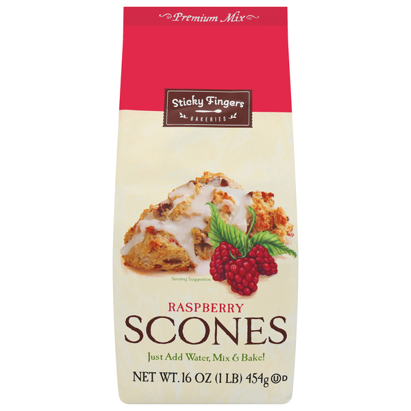 Sticky Fingers Bakeries Raspberry Scones Mix