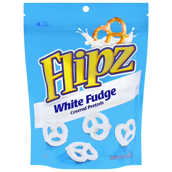 Flipz White Fudge Covered Pretzels