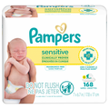Pampers Sensitive Fragrance Free Baby Wipes Pop-Top 84 ct ea - 2 pk