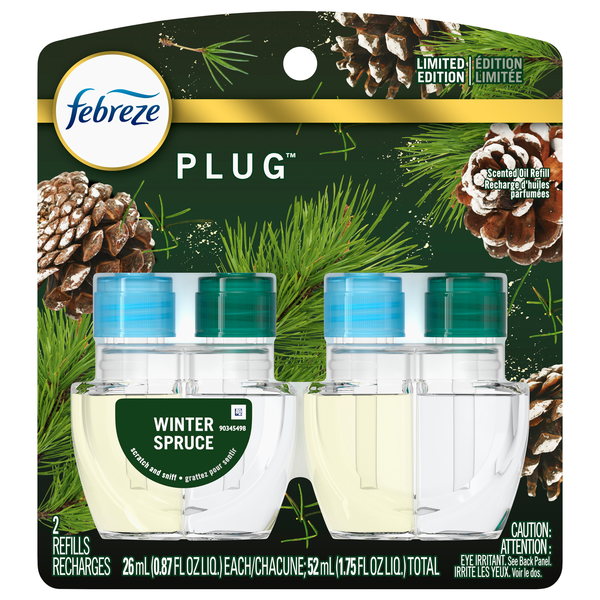 Febreze Plug Winter Spruce Air Freshener