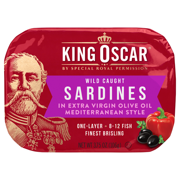 Save on King Oscar Sardines Mediterranean Style Wild Caught Order