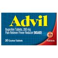 Advil Ibuprofen Pain Relief 200mg Coated Tablets
