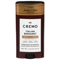 Cremo Bright & Fresh Italian Bergamot Antiperspirant & Deodorant Stick
