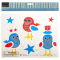 Smart Living Summer Window Clings Patriotic Birds Ages 3+
