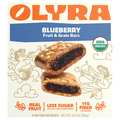 Olyra Organic On the Go Blueberry Fruit & Grain Bars - 4 ct