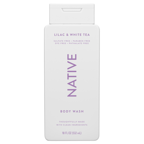 Native Lilac & White Tea Body Wash