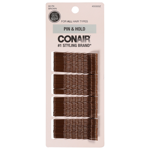 Conair Pin & Match Brown Hair Pins