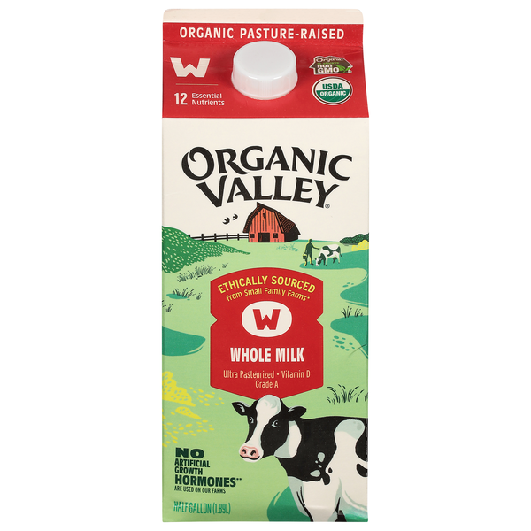 Organic Valley Vitamin D Whole Milk